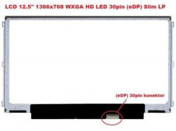 Dell Latitude P28S002 display displej LCD 12.5" WXGA HD 1366x768 LED | matný povrch, lesklý povrch