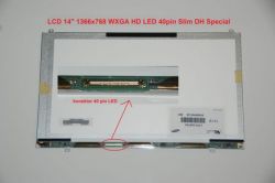 Samsung NP-QX411I display displej LCD 14" WXGA HD 1366x768 LED | matný povrch, lesklý povrch
