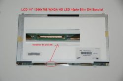 LTN140KT06-503 LCD 14" 1366x768 WXGA HD LED 40pin Slim DH Special display displej | matný povrch, lesklý povrch