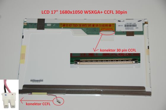 LTN170MT02-G01 LCD 17" 1680x1050 WSXGA+ CCFL 30pin display displej