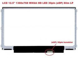 LP125WH2(TP)(P1) LCD 12.5" 1366x768 WXGA HD LED 30pin (eDP) Slim LP display displej | matný povrch, lesklý povrch