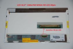 LTN160AT06-001 LCD 16" 1366x768 WXGA HD LED 40pin display displej | matný povrch, lesklý povrch