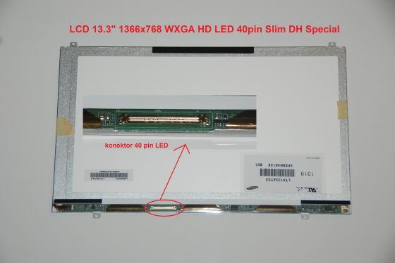 Samsung NP-SF410 Serie display displej LCD 13.3" WXGA HD 1366x768 LED